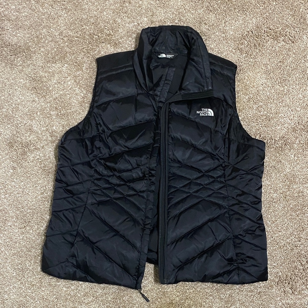 The North Face Black Puffer Vest